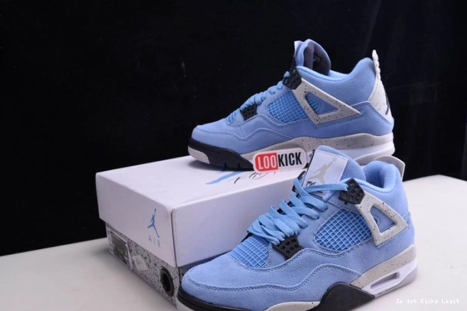 Blue JORDAN CT8527-400 AIR 4 University 0731